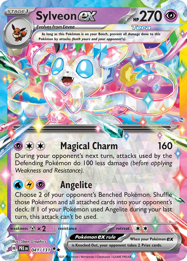Sylveon ex — Prismatic Evolutions #41