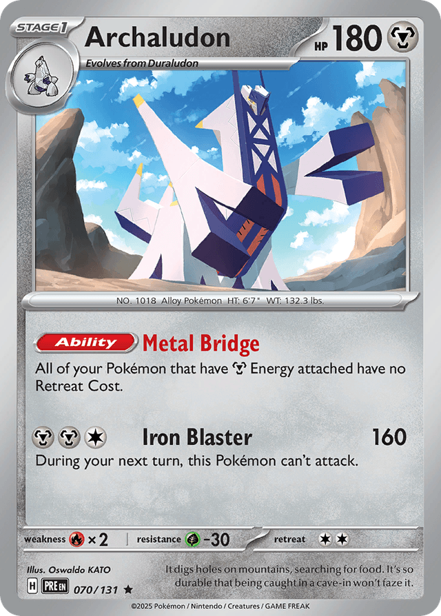 Archaludon — Prismatic Evolutions #70