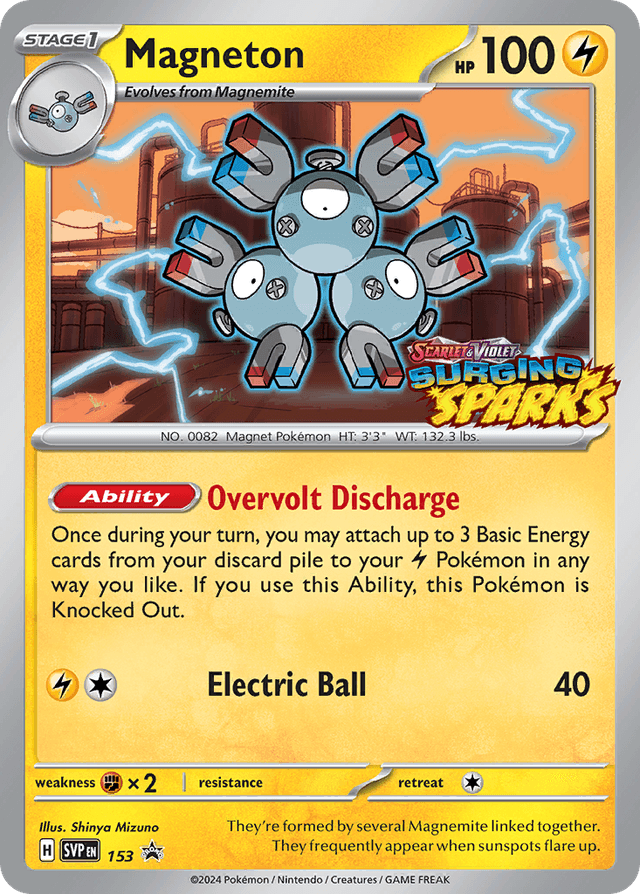 Magneton — Scarlet & Violet Black Star Promos #153