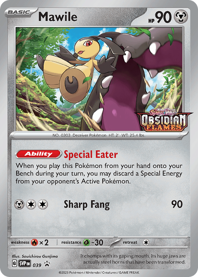 Mawile — Scarlet & Violet Black Star Promos #39