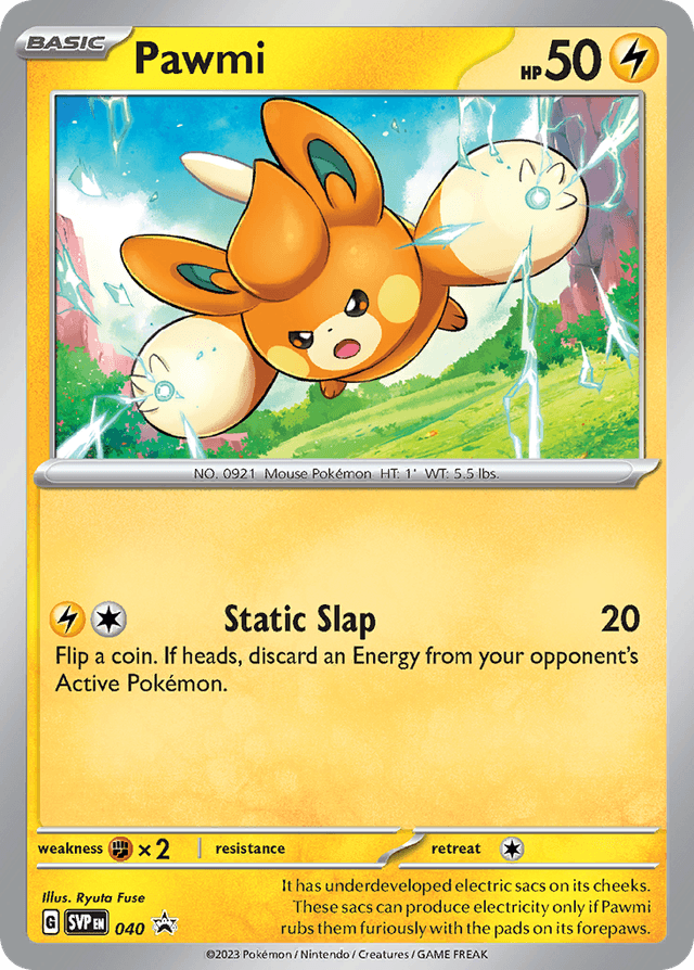Pawmi — Scarlet & Violet Black Star Promos #40