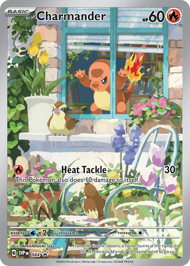 Charmander — Scarlet & Violet Black Star Promos #44