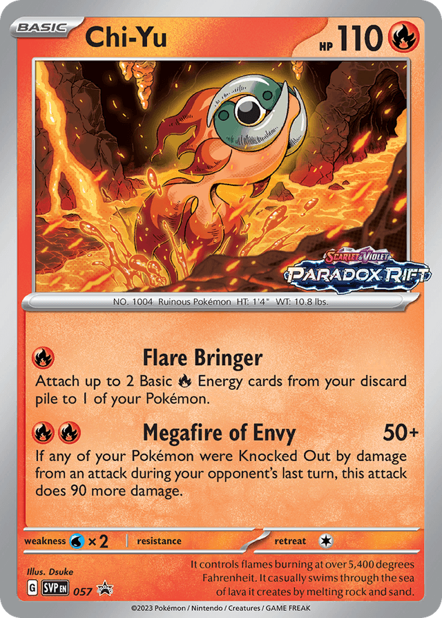 Chi-Yu — Scarlet & Violet Black Star Promos #57