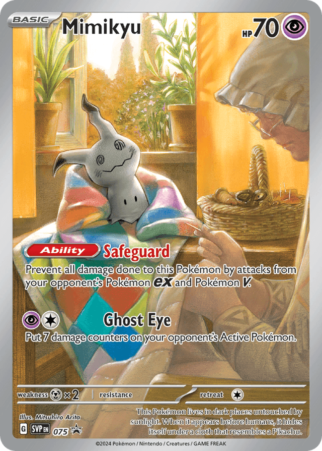Mimikyu — Scarlet & Violet Black Star Promos #75