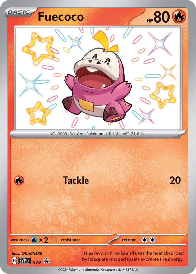 Fuecoco — Scarlet & Violet Black Star Promos #79