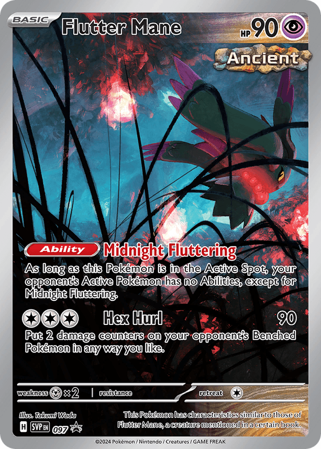 Flutter Mane — Scarlet & Violet Black Star Promos #97