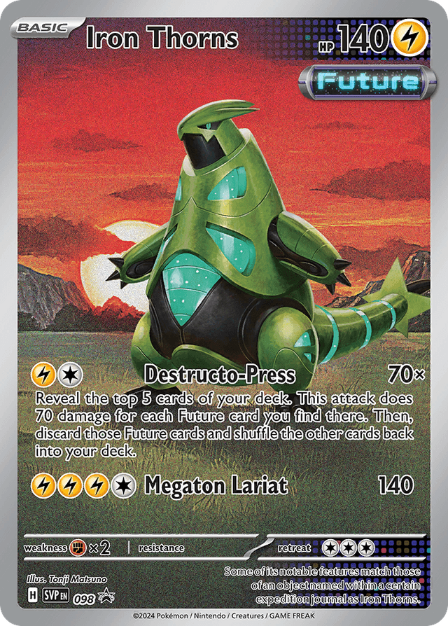 Iron Thorns — Scarlet & Violet Black Star Promos #98