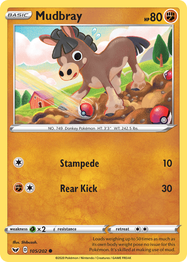 Mudbray — Sword & Shield #105