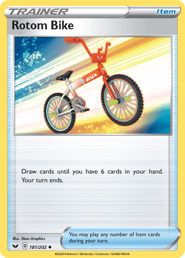Rotom Bike — Sword & Shield #181