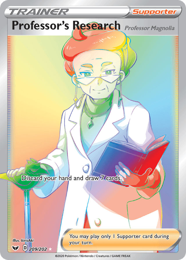 Professor's Research (Professor Magnolia) — Sword & Shield #209