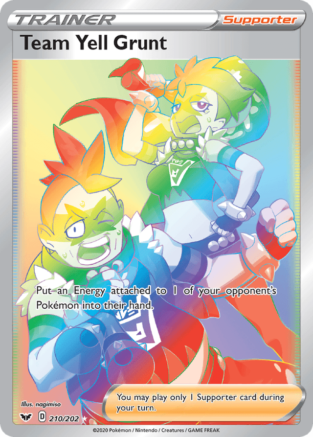 Team Yell Grunt — Sword & Shield #210