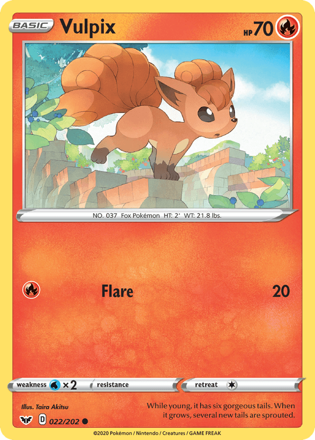 Vulpix — Sword & Shield #22