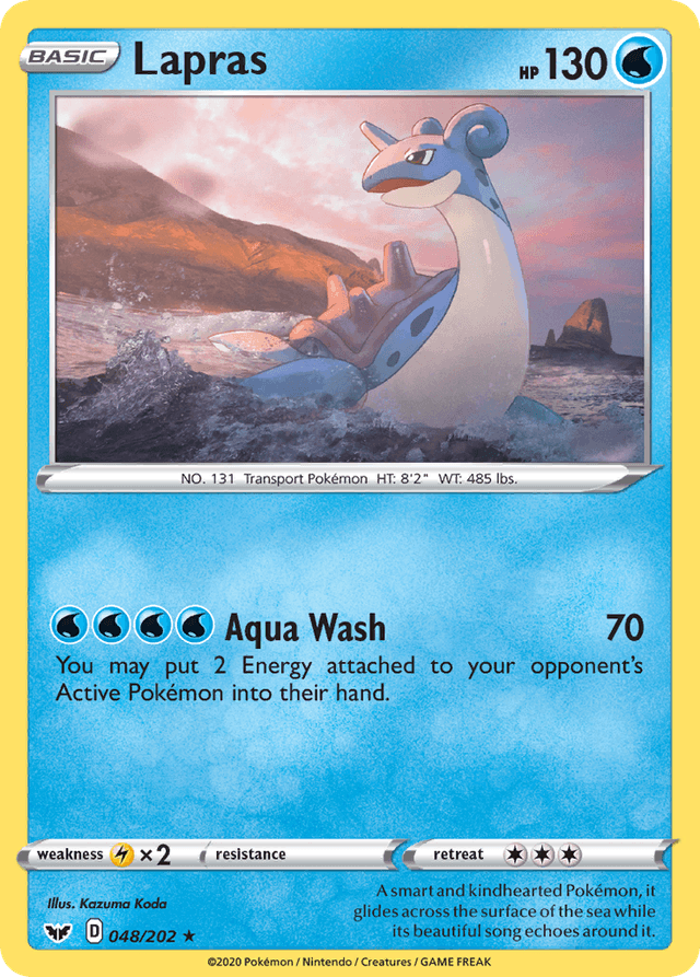 Lapras — Sword & Shield #48