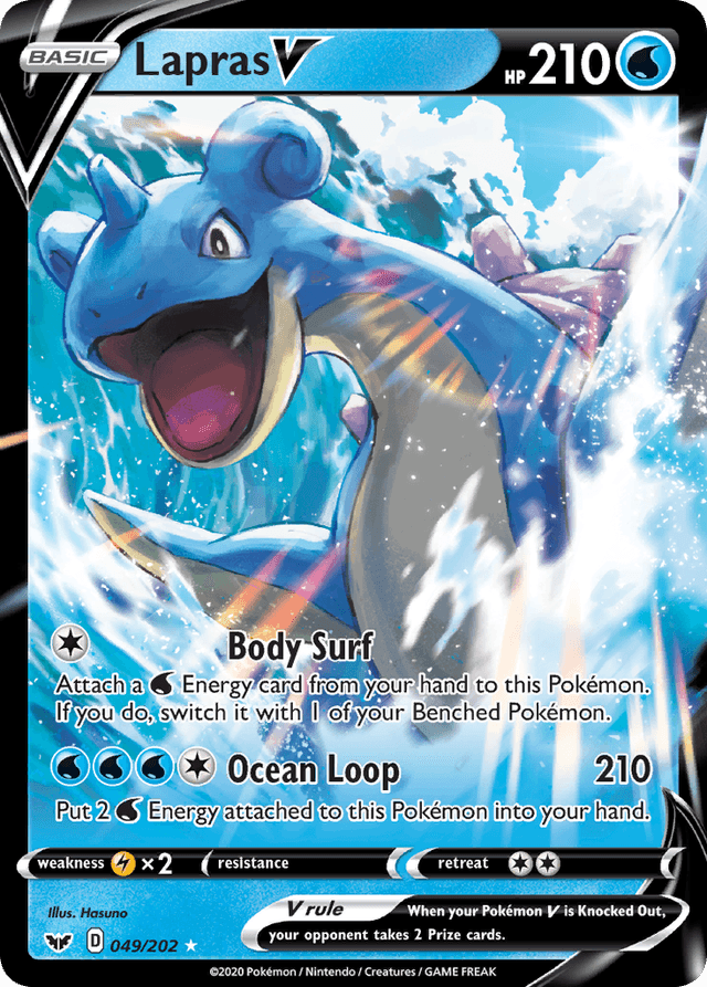 Lapras V — Sword & Shield #49