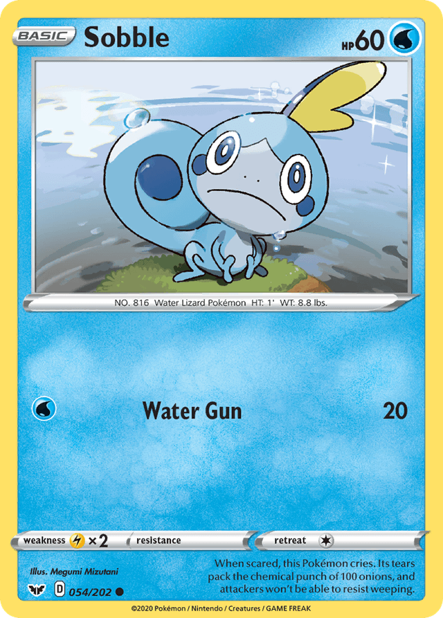 Sobble — Sword & Shield #54