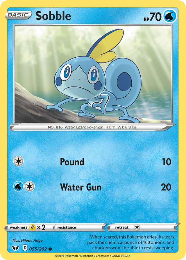 Sobble — Sword & Shield #55