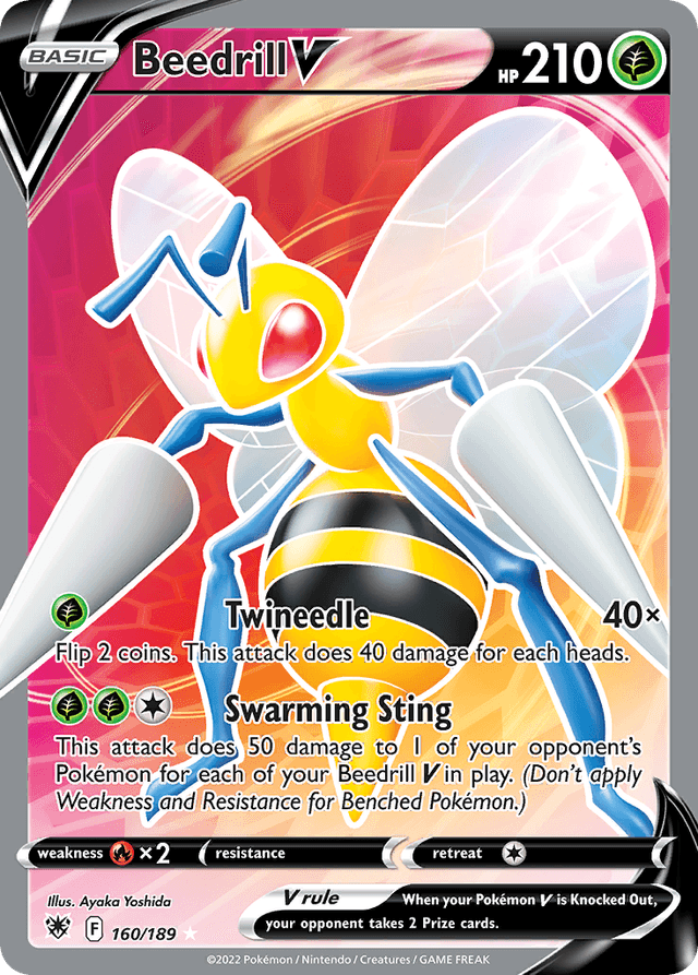 Beedrill V — Astral Radiance #160