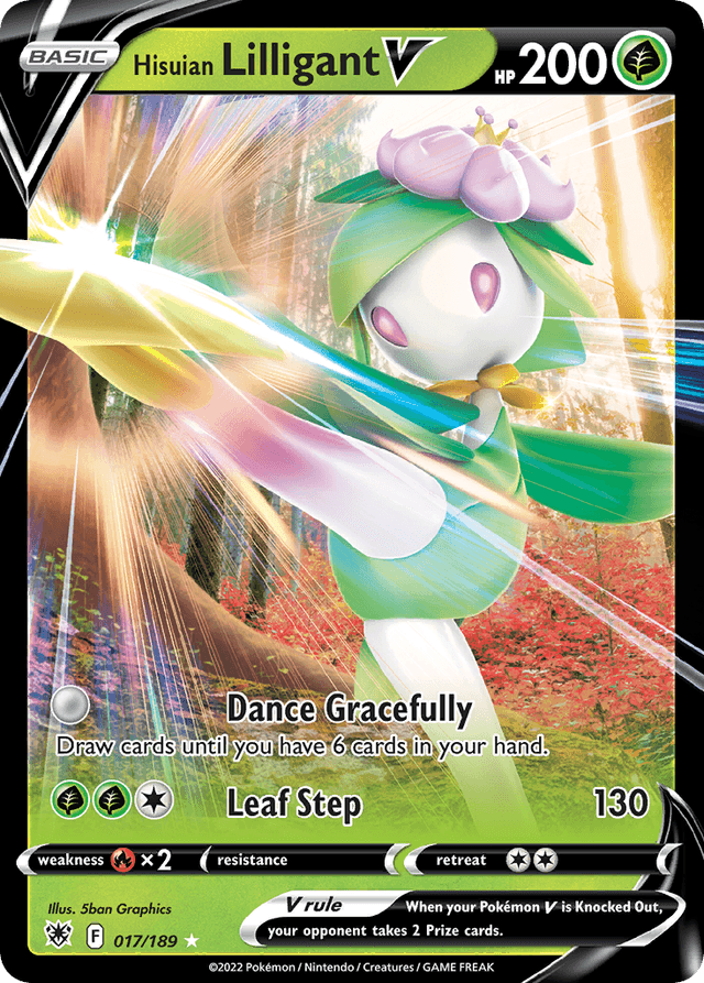 Hisuian Lilligant V — Astral Radiance #17