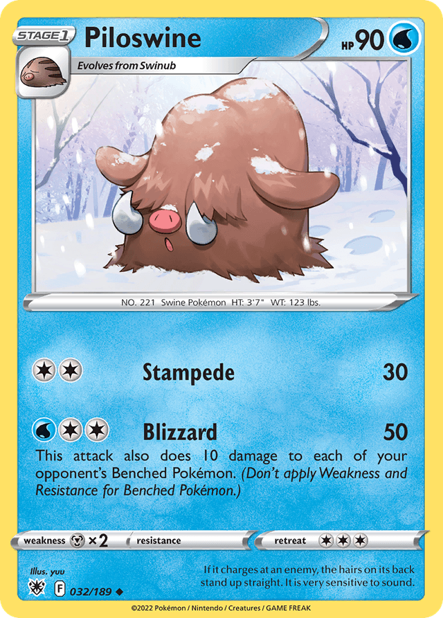 Piloswine — Astral Radiance #32