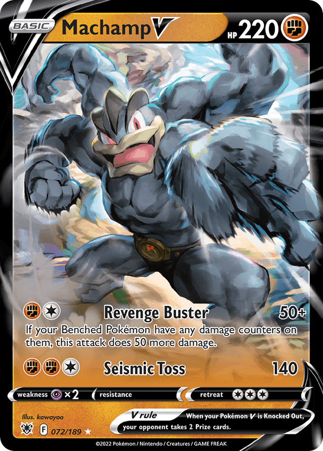Machamp V — Astral Radiance #72