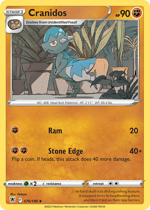 Cranidos — Astral Radiance #76