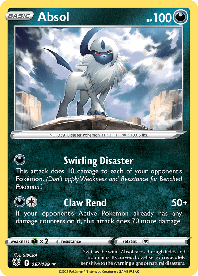 Absol — Astral Radiance #97