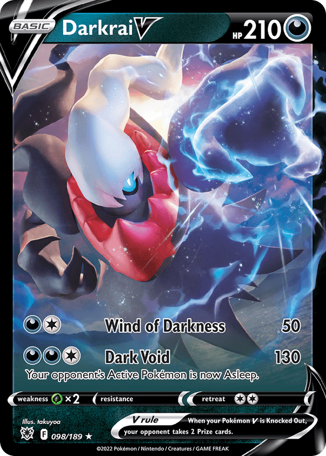 Darkrai V — Astral Radiance #98