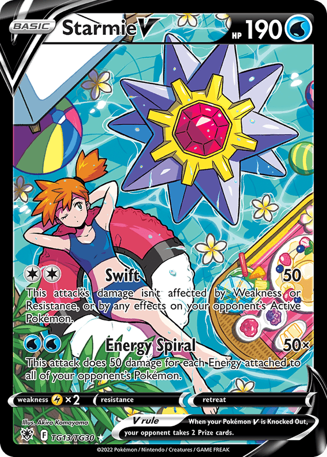 Starmie V — Astral Radiance Trainer Gallery #TG13