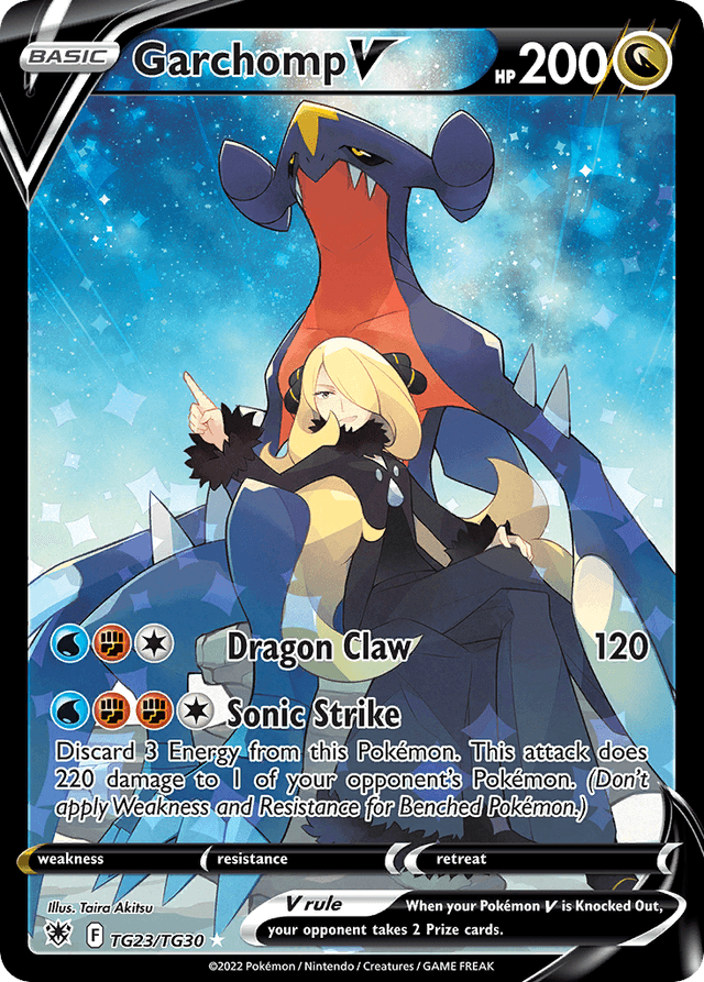 Garchomp V — Astral Radiance Trainer Gallery #TG23