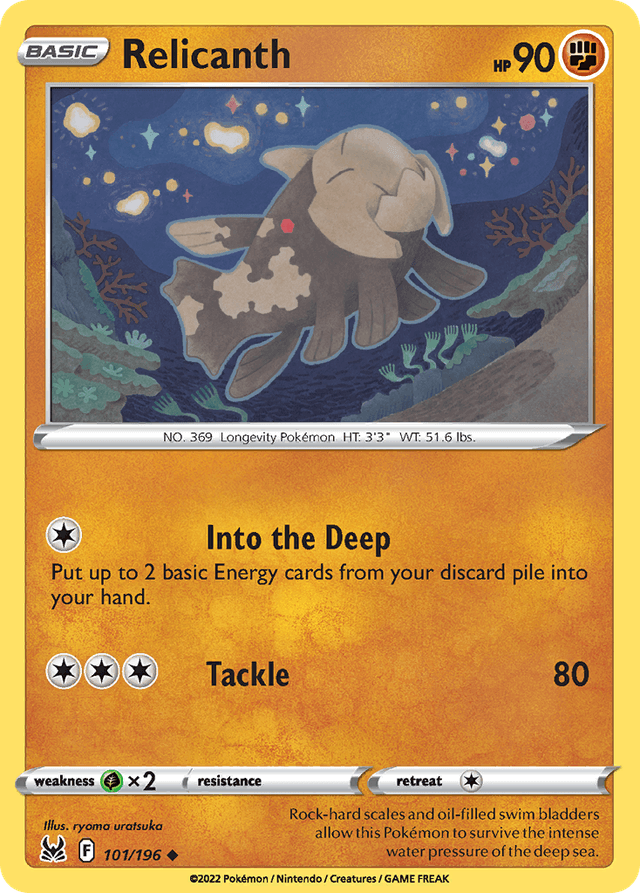 Relicanth — Lost Origin #101