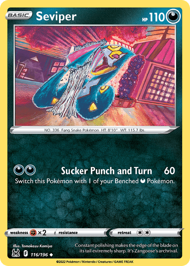 Seviper — Lost Origin #116