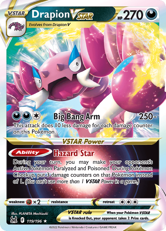 Drapion VSTAR — Lost Origin #119
