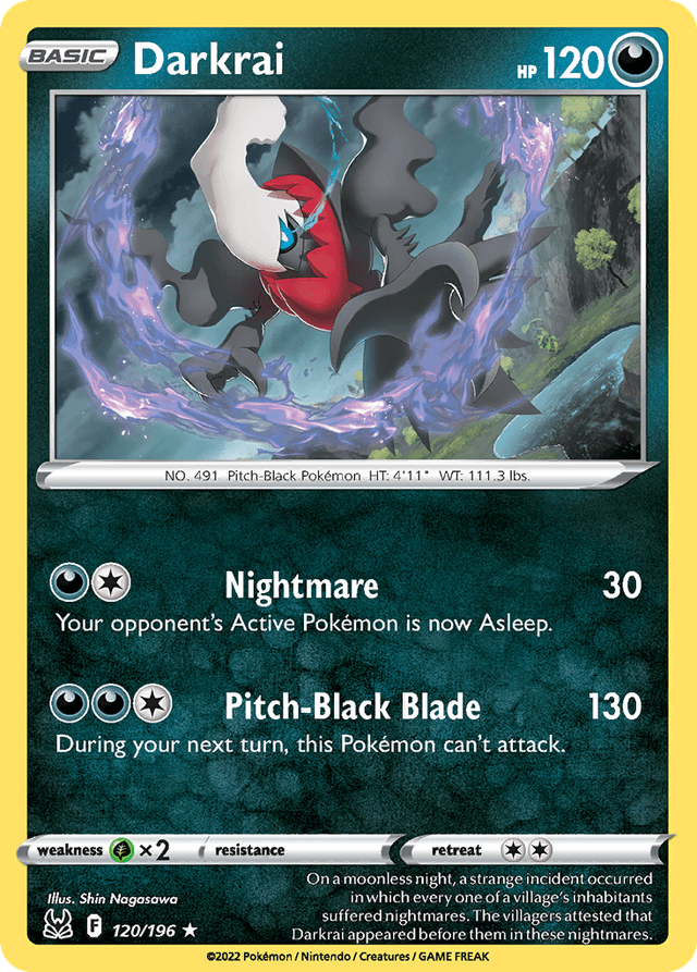 Darkrai — Lost Origin #120