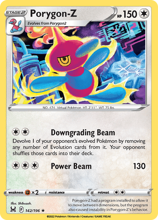 Porygon-Z — Lost Origin #142