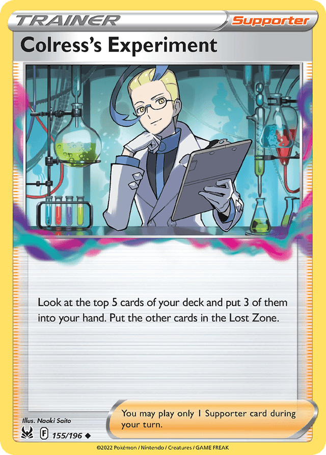Colress's Experiment — Lost Origin #155