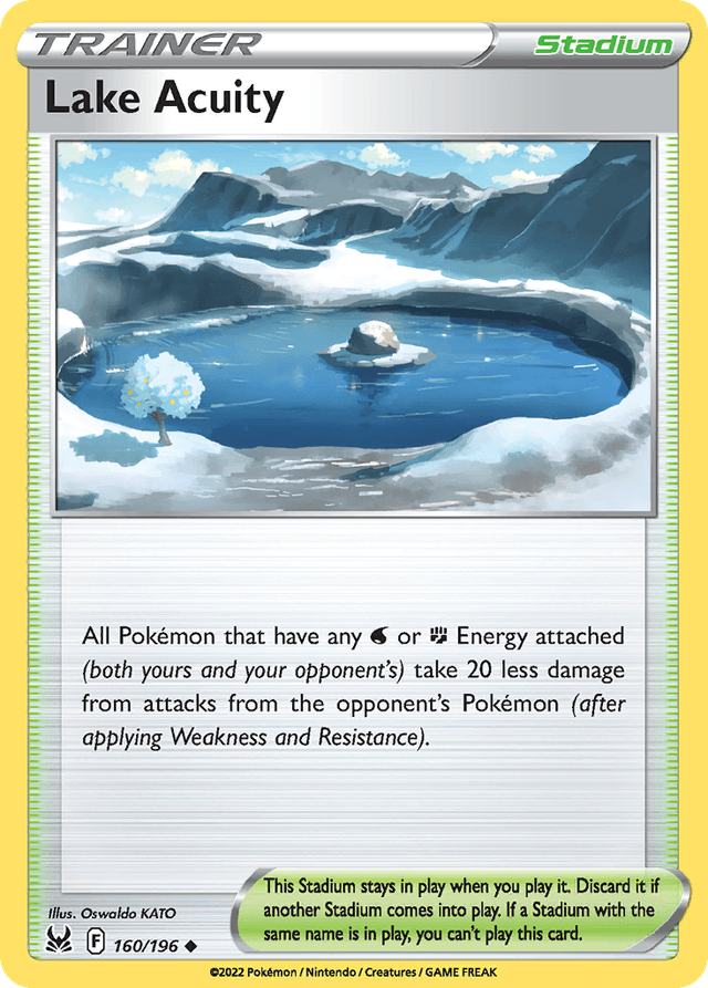 Lake Acuity — Lost Origin #160
