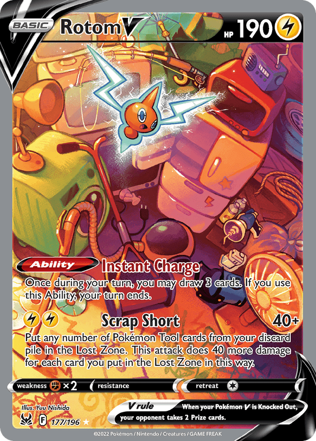 Rotom V — Lost Origin #177