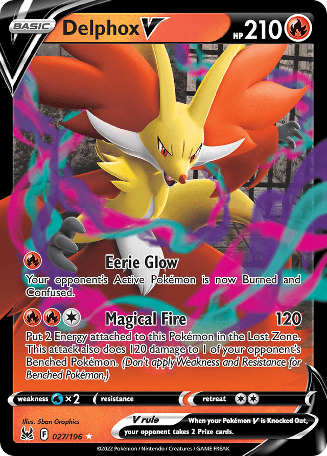 Delphox V — Lost Origin #27