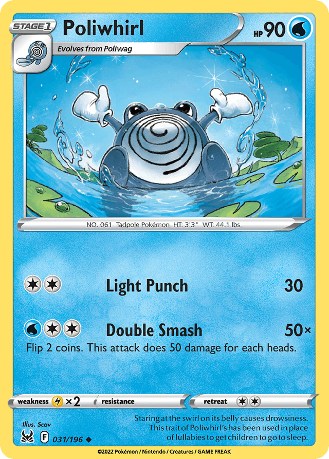 Poliwhirl — Lost Origin #31
