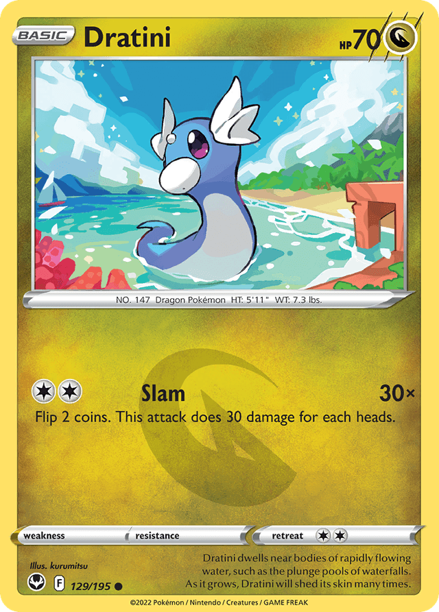 Dratini — Silver Tempest #129