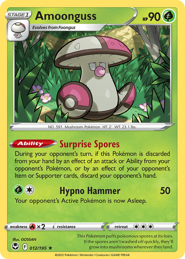 Amoonguss — Silver Tempest #12