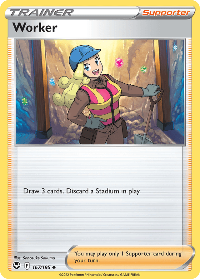 Worker — Silver Tempest #167