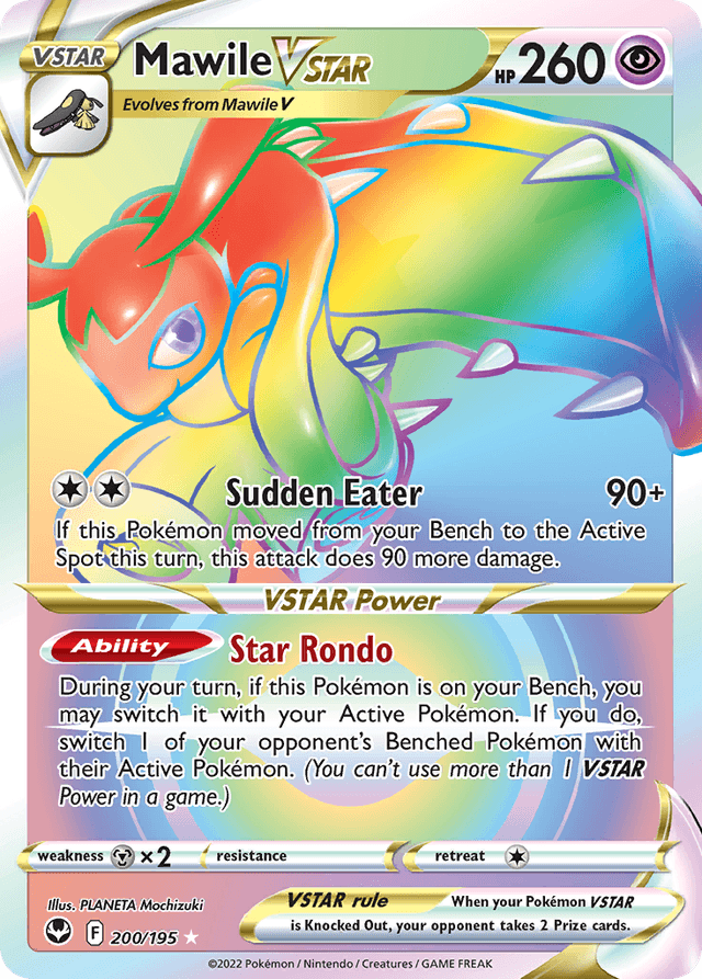 Mawile VSTAR — Silver Tempest #200