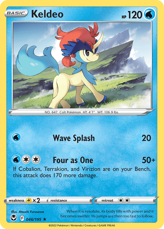 Keldeo — Silver Tempest #46