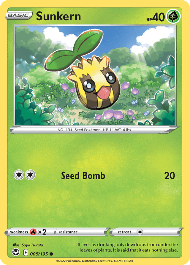 Sunkern — Silver Tempest #5