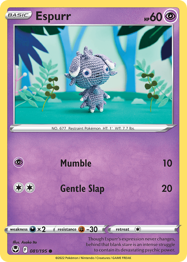 Espurr — Silver Tempest #81