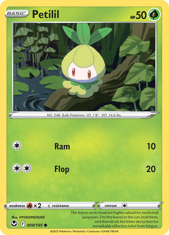 Petilil — Silver Tempest #9