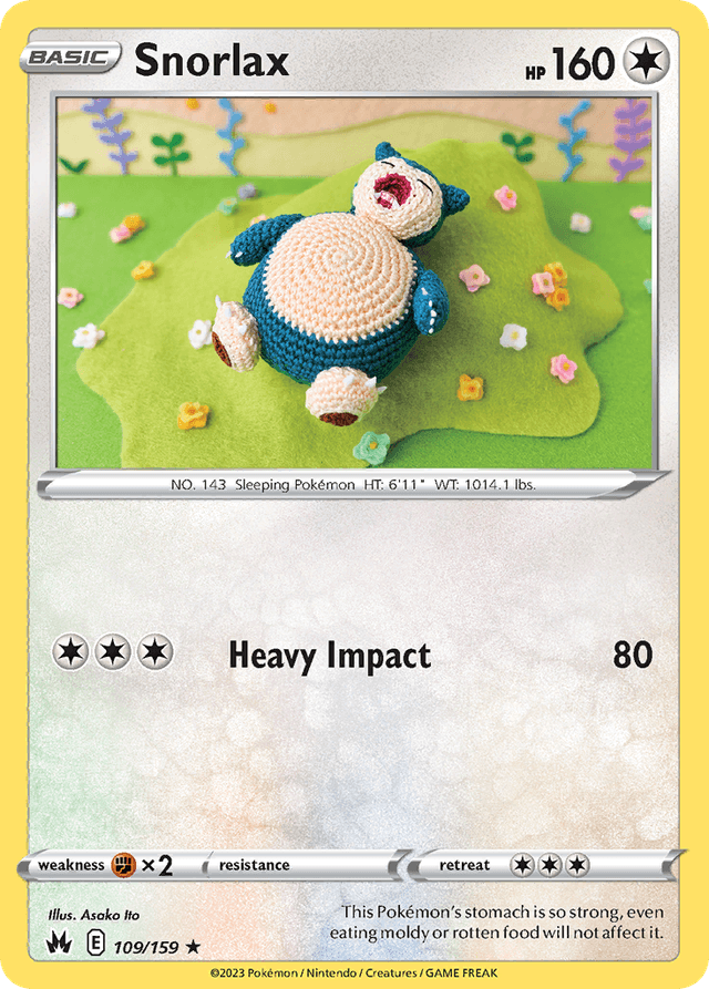 Snorlax — Crown Zenith #109