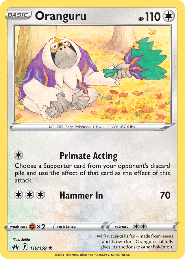 Oranguru — Crown Zenith #119