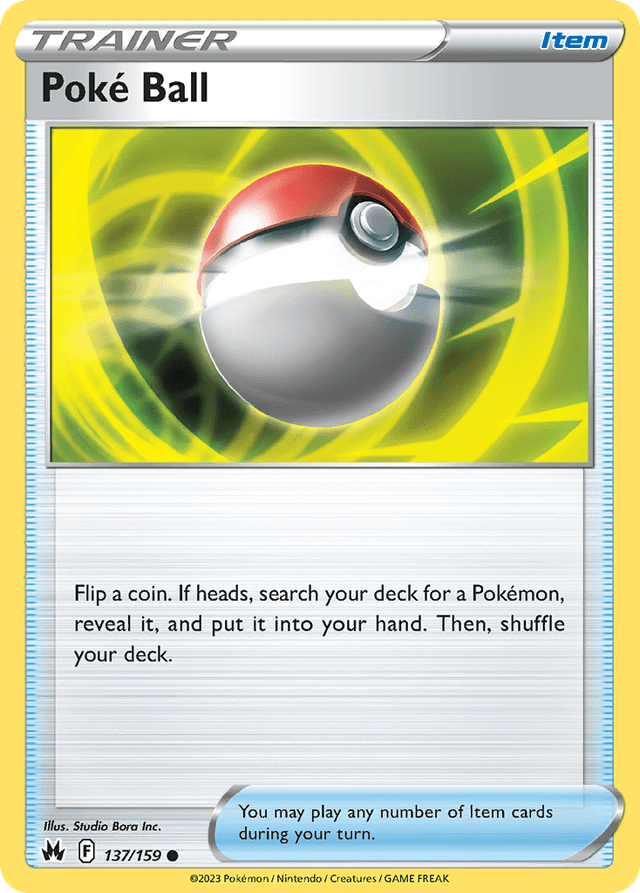 Poké Ball — Crown Zenith #137